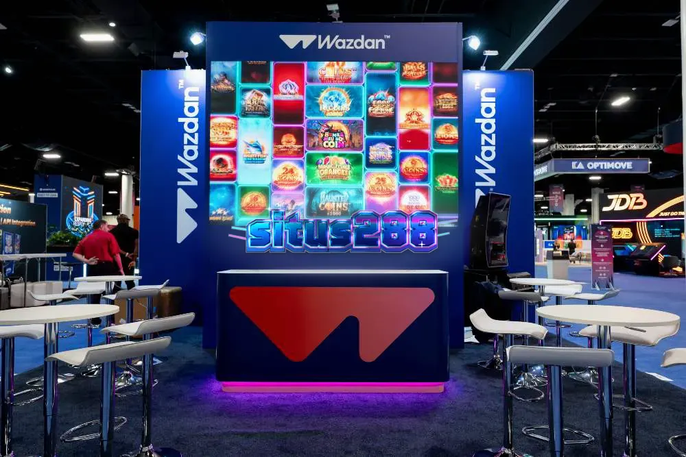 Tampilan visual fitur promosi Mystery Multiplier Drop dari Wazdan